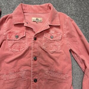 Vintage Y2K Juicy Couture Corduroy Jacket Pink Medium